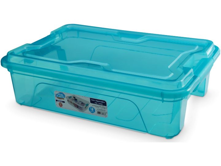 Organizador com Travas Transl. Cores Sortidas 63 usualutilidades VERDE REF 367 10L