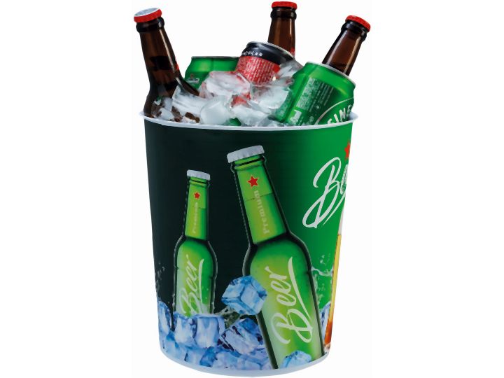 Baldes 7L Decorado Cerveja 1 usualutilidades VERDE REF 442