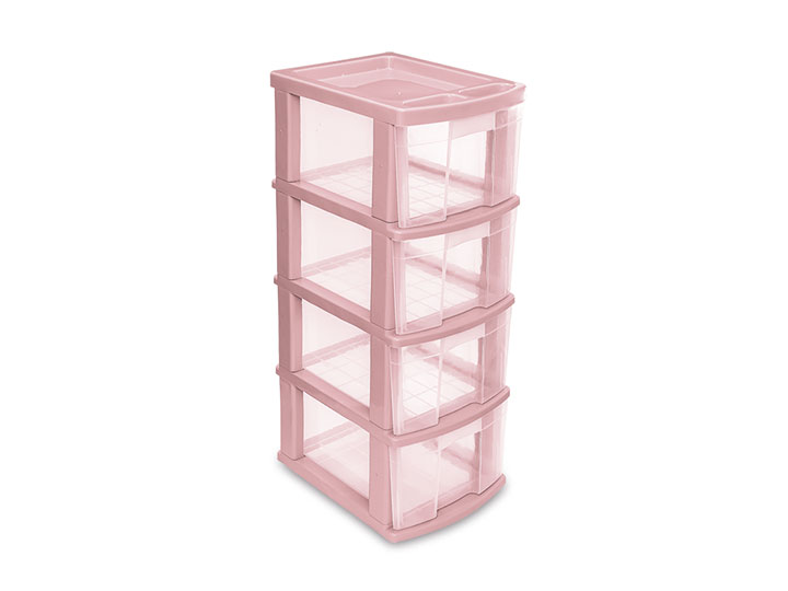 Gaveteiro com 3 ou 4 Gavetas Rose 13 509
